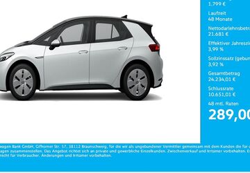 VW ID.3 53.525 km 22.777 &euro; Dortmund 44379