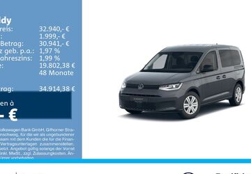 VW Caddy 7.753 km 32.940 &euro; Recklinghausen 45663