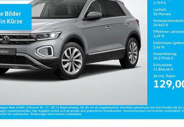 VW T-Roc 4.117 km 27.411 &euro; Dortmund-Marten 44379