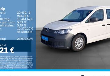 VW Caddy 60.003 km 20.430 &euro; Recklinghausen 45663