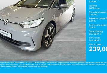 VW ID.3 14.743 km 27.440 &euro; Dortmund-Marten 44379